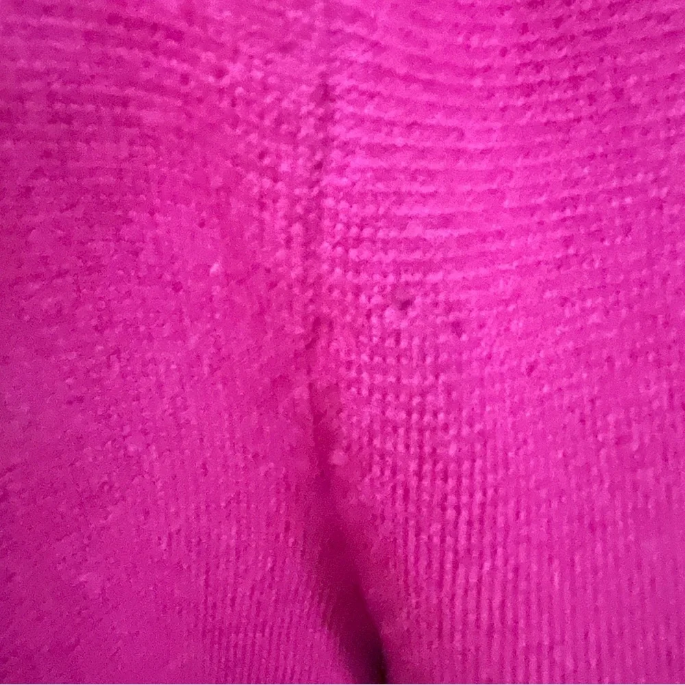 Talbots 100% pure merino wool magenta sweater wool collar jacket good cond M